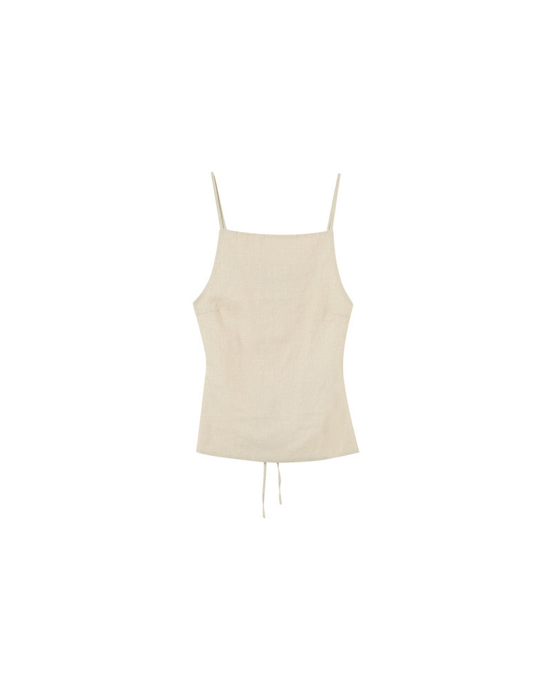 Grace &amp; Mila - Top PESTO - Off white - Boutique Adam &amp; Eve marque canadienne, marque québécoise