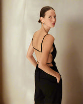 Grace & Mila - Top PESTO - Black - Boutique Adam & Eve marque canadienne, marque québécoise