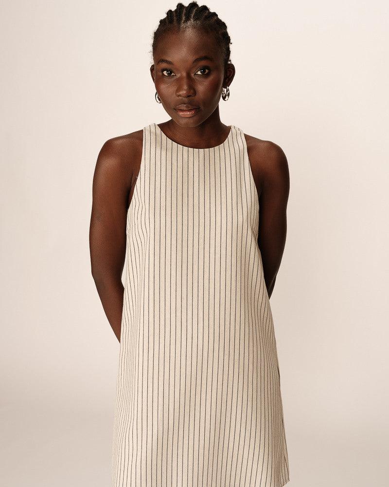 Grace &amp; Mila - Dress PETZ - Off White - Boutique Adam &amp; Eve marque canadienne, marque québécoise