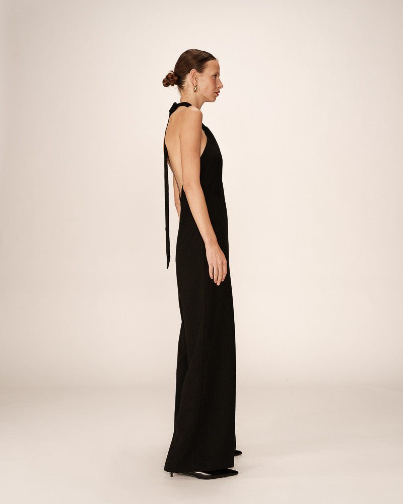 Grace &amp; Mila - Jumpsuit PHILOMENE - Black - Boutique Adam &amp; Eve marque canadienne, marque québécoise