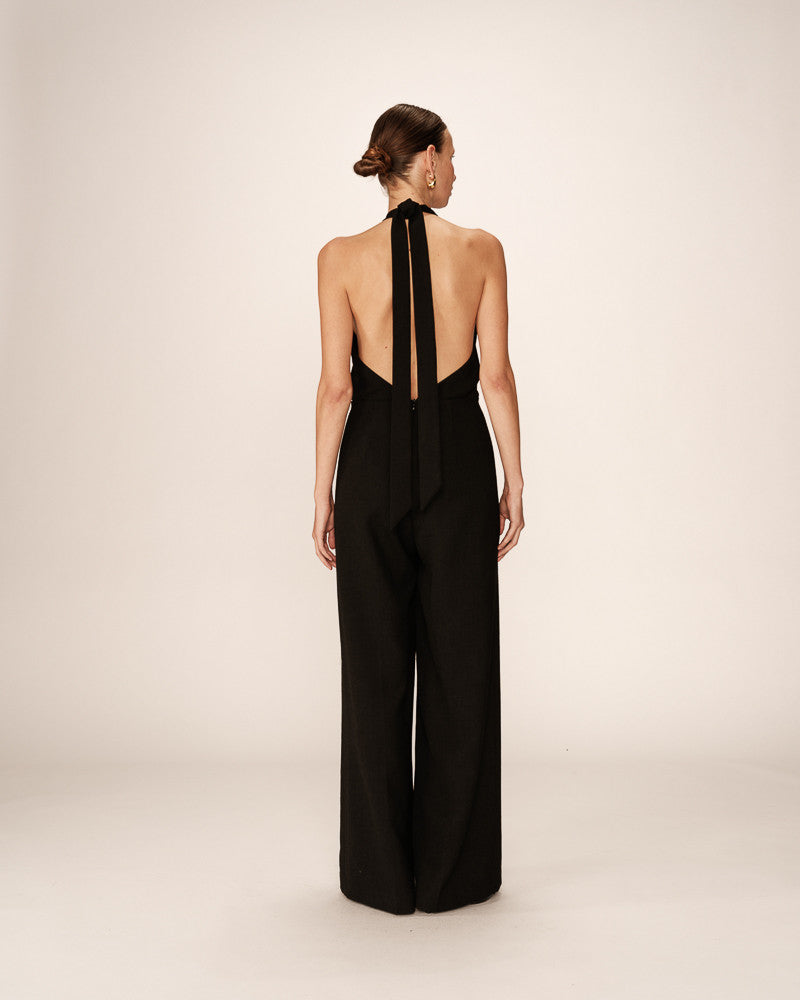 Grace &amp; Mila - Jumpsuit PHILOMENE - Black - Boutique Adam &amp; Eve marque canadienne, marque québécoise