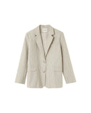 Grace & Mila - Blazer PIA - Off White - Boutique Adam & Eve marque canadienne, marque québécoise