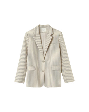 Grace & Mila - Blazer PIA - Off White - Boutique Adam & Eve marque canadienne, marque québécoise