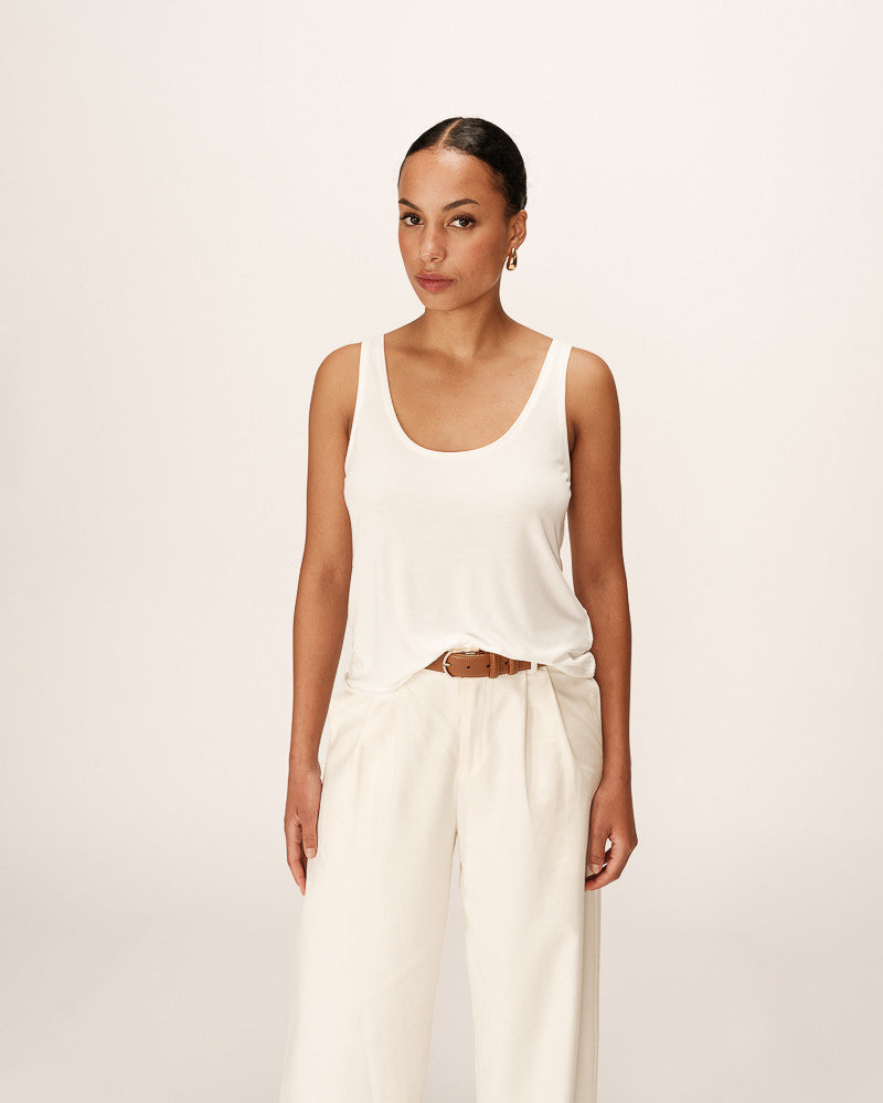 Grace &amp; Mila - Top PIE - Offwhite - Boutique Adam &amp; Eve marque canadienne, marque québécoise