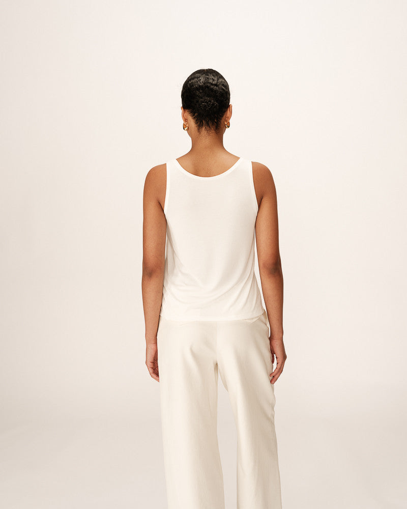 Grace &amp; Mila - Top PIE - Offwhite - Boutique Adam &amp; Eve marque canadienne, marque québécoise