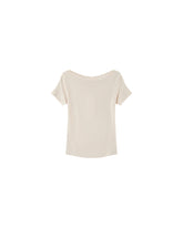 Grace & Mila - Top PILAR - Offwhite - Boutique Adam & Eve marque canadienne, marque québécoise