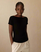 Grace & Mila - Top PILAR - Black - Boutique Adam & Eve marque canadienne, marque québécoise