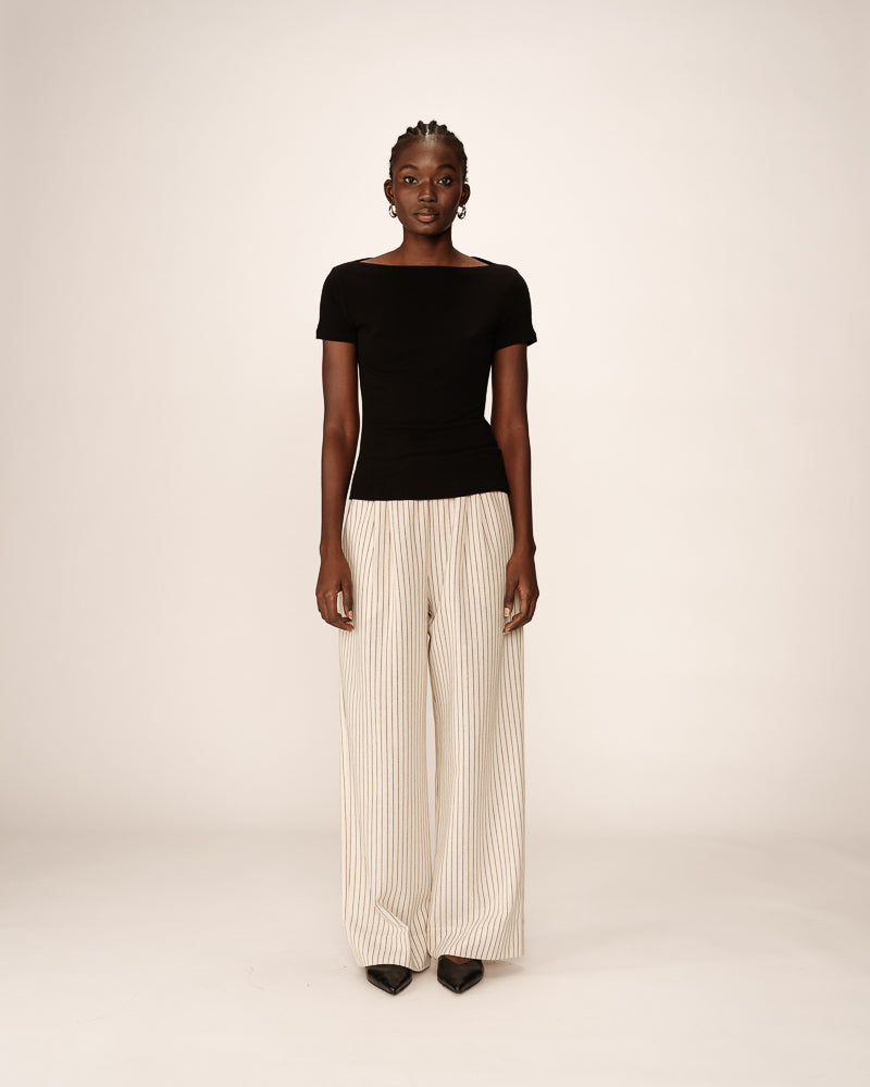 Grace &amp; Mila - Top PILAR - Black - Boutique Adam &amp; Eve marque canadienne, marque québécoise