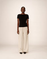 Grace & Mila - Top PILAR - Black - Boutique Adam & Eve marque canadienne, marque québécoise
