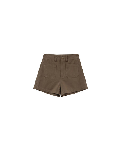 Grace &amp; Mila - Shorts PINO - Khaki - Boutique Adam &amp; Eve marque canadienne, marque québécoise
