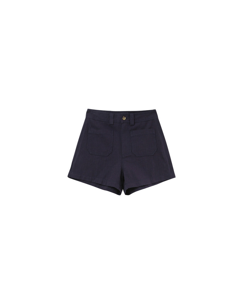Grace &amp; Mila - Shorts PINO - Navy - Boutique Adam &amp; Eve marque canadienne, marque québécoise