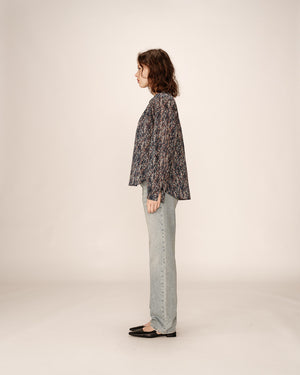 Grace & Mila - Blouse PLATANE - Printed - Boutique Adam & Eve marque canadienne, marque québécoise