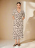 Grace & Mila - Dress POLDIE - Floral - Boutique Adam & Eve marque canadienne, marque québécoise