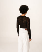 Grace & Mila - Top PRAIRIE - Black - Boutique Adam & Eve marque canadienne, marque québécoise