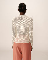 Grace & Mila - Top PRAIRIE - Offwhite - Boutique Adam & Eve marque canadienne, marque québécoise