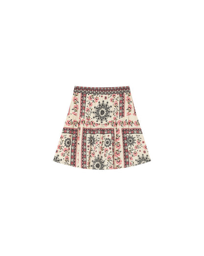 Grace &amp; Mila - Skirt PRECIEUSE - Offwhite - Boutique Adam &amp; Eve marque canadienne, marque québécoise