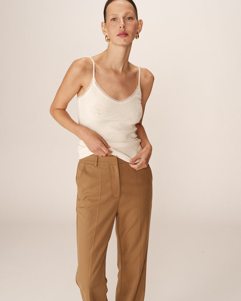 Grace &amp; Mila - Top PRESTO - Off white - Boutique Adam &amp; Eve marque canadienne, marque québécoise