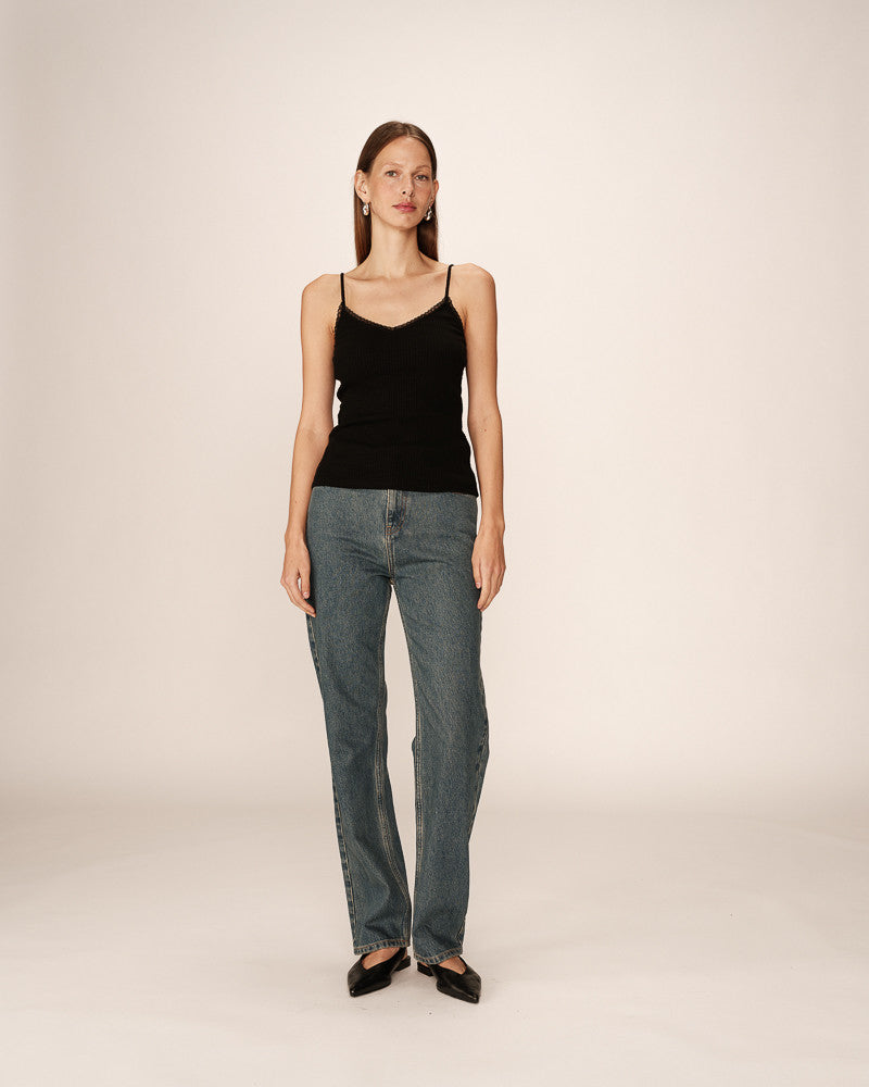 Grace &amp; Mila - Top PRESTO - Black - Boutique Adam &amp; Eve marque canadienne, marque québécoise