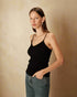 Grace & Mila - Top PRESTO - Black - Boutique Adam & Eve marque canadienne, marque québécoise