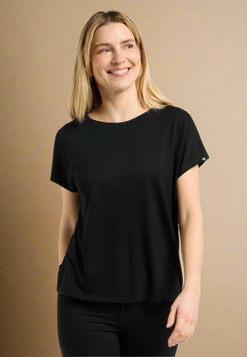 Ragwear T-shirt UMAI B - Black - Boutique Adam &amp; Eve marque canadienne, marque québécoise