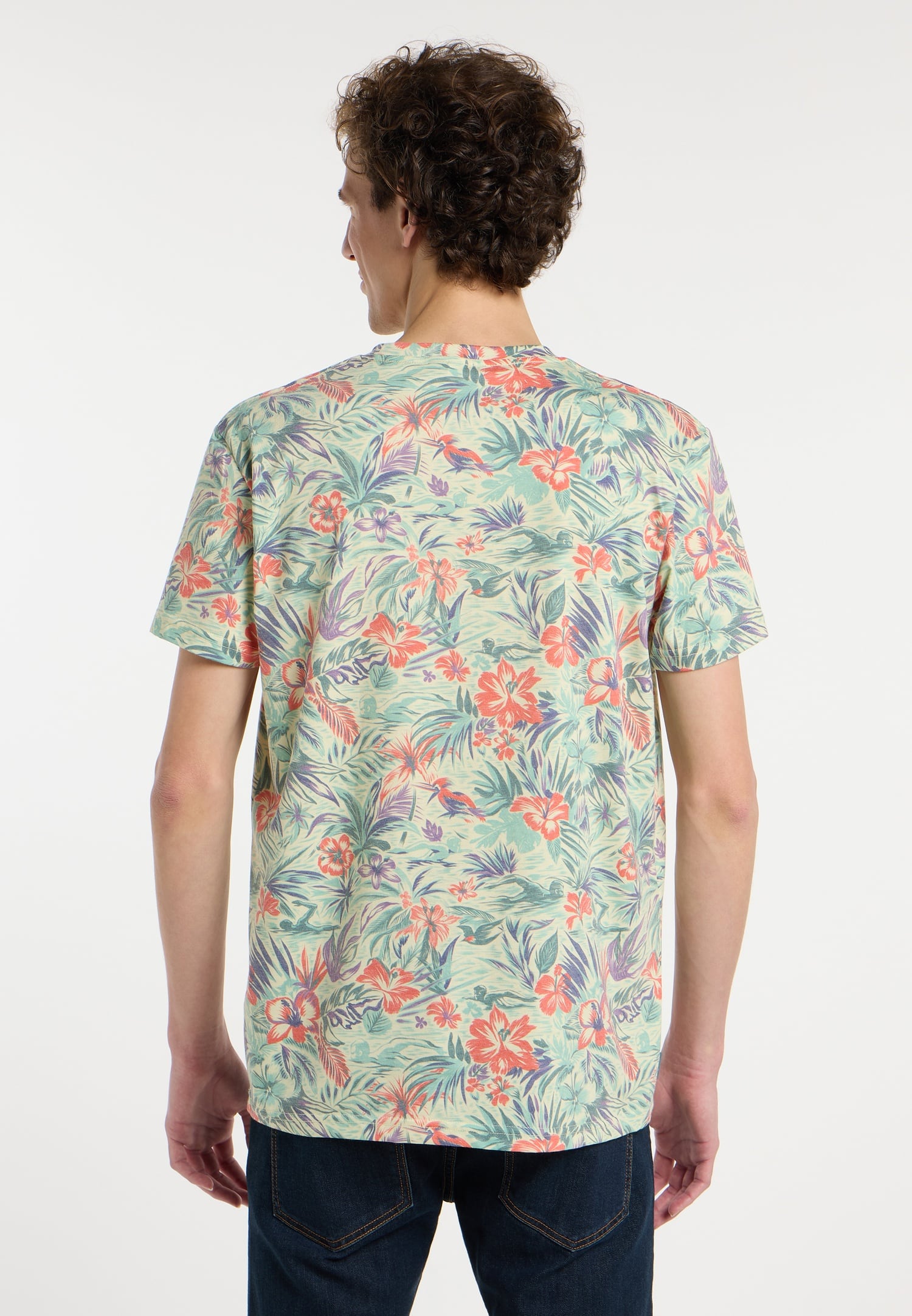 Ragwear T-shirt SWANN - Printed Green - Boutique Adam &amp; Eve marque canadienne, marque québécoise