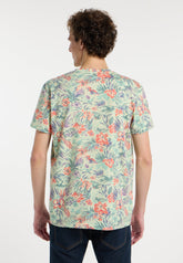 Ragwear T-shirt SWANN - Printed Green - Boutique Adam & Eve marque canadienne, marque québécoise