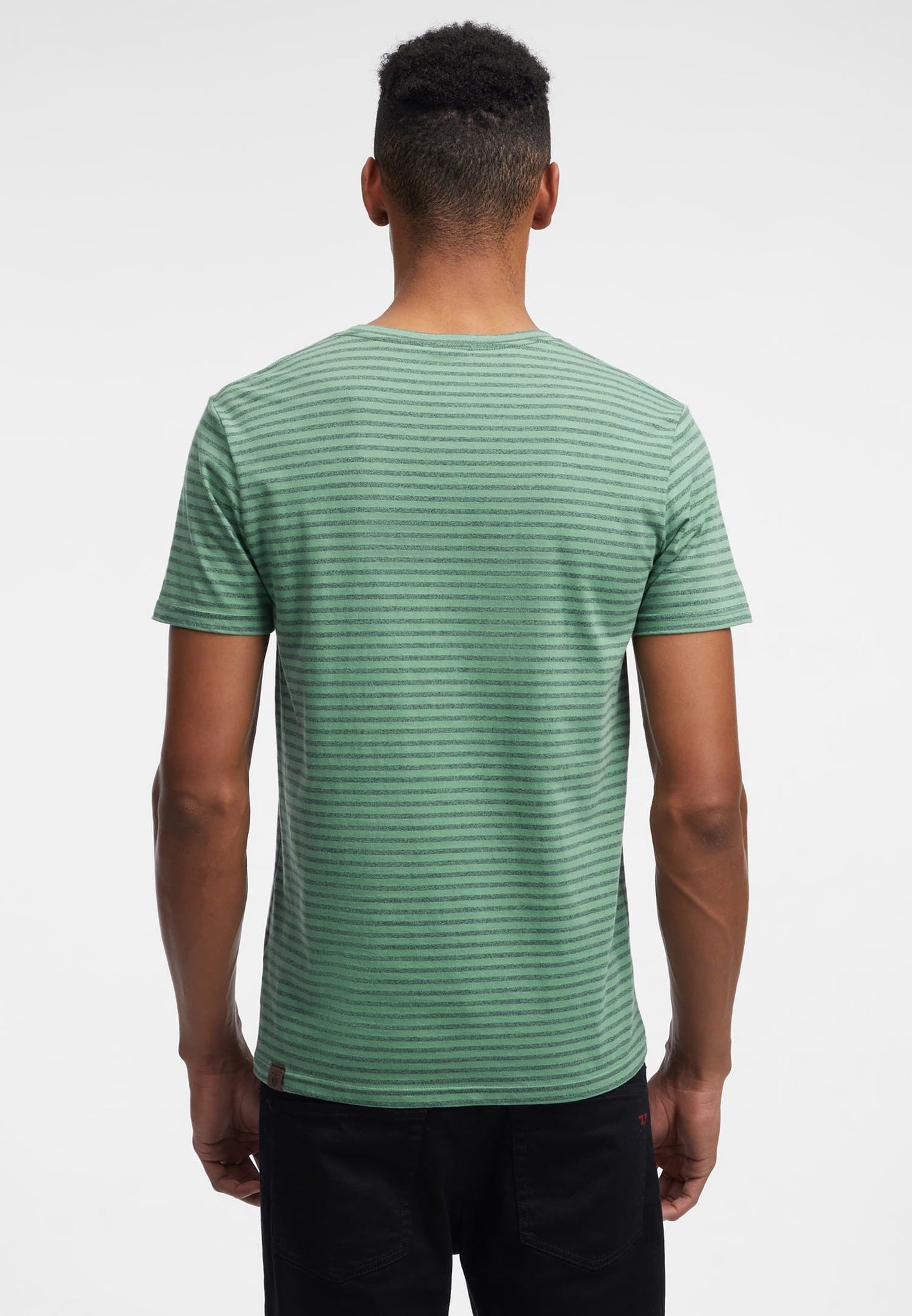 Ragwear t-shirt PAULLO Striped green