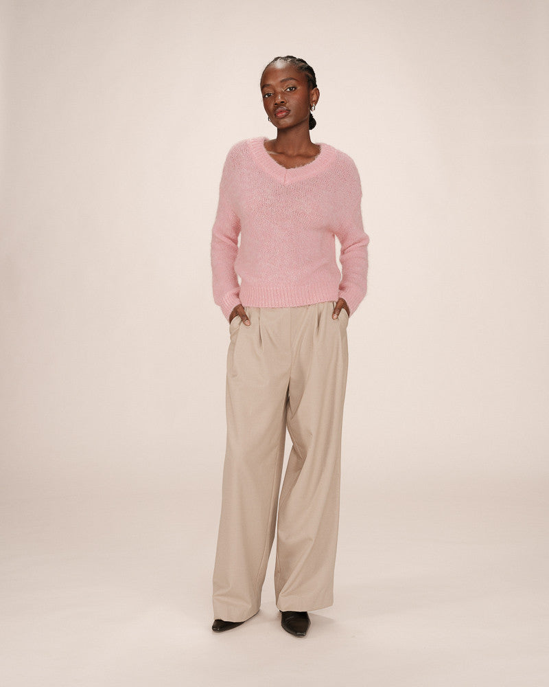 Grace &amp; Mila - Sweater SABADO - Pink - 
Boutique Adam &amp; Eve marque canadienne, marque québécoise