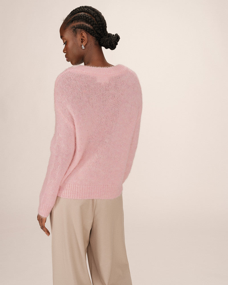 Grace &amp; Mila - Sweater SABADO - Pink - 
Boutique Adam &amp; Eve marque canadienne, marque québécoise