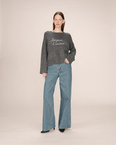 Grace & Mila - Sweater SAINTS - Grey - Boutique Adam & Eve marque canadienne, marque québécoise
