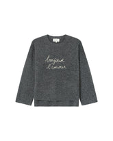 Grace & Mila - Sweater SAINTS - Grey - Boutique Adam & Eve marque canadienne, marque québécoise