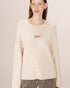 Grace & Mila - Sweater SAINTS - Off white - Boutique Adam & Eve marque canadienne, marque québécoise