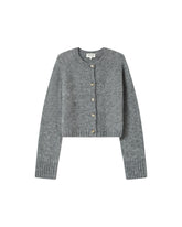 Grace & Mila - Cardigan SALMA - Grey - Boutique Adam & Eve marque canadienne, marque québécoise