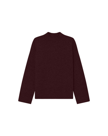 Grace &amp; Mila - Sweater SALTY - Wine - Boutique Adam &amp; Eve marque canadienne, marque québécoise