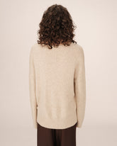 Grace & Mila - Sweater SALVADOR - Off white - Boutique Adam & Eve marque canadienne, marque québécoise