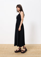 Frnch - Dress SANNE - Black - Boutique Adam & Eve marque canadienne, marque québécoise