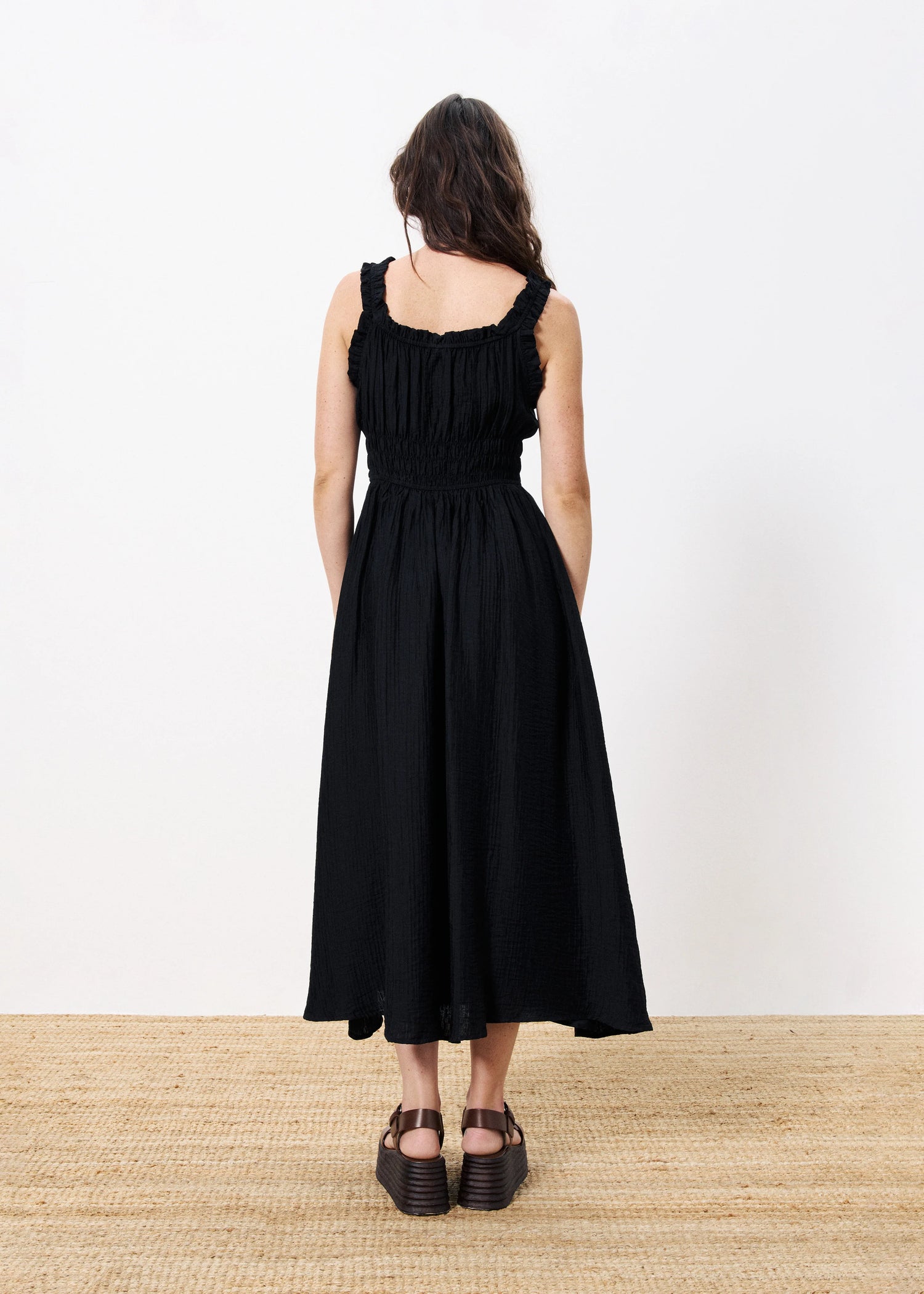 Frnch - Dress SANNE - Black - Boutique Adam &amp; Eve marque canadienne, marque québécoise