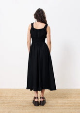 Frnch - Dress SANNE - Black - Boutique Adam & Eve marque canadienne, marque québécoise