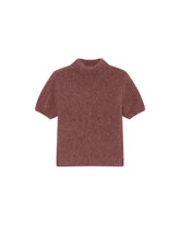 Grace & Mila - Sweater SAULE - Terracotta - Boutique Adam & Eve marque canadienne, marque québécoise