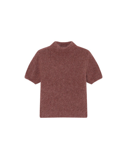 Grace &amp; Mila - Sweater SAULE - Terracotta - Boutique Adam &amp; Eve marque canadienne, marque québécoise