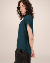Grace & Mila - Blouse SEASON - Teal - Boutique Adam & Eve marque canadienne, marque québécoise