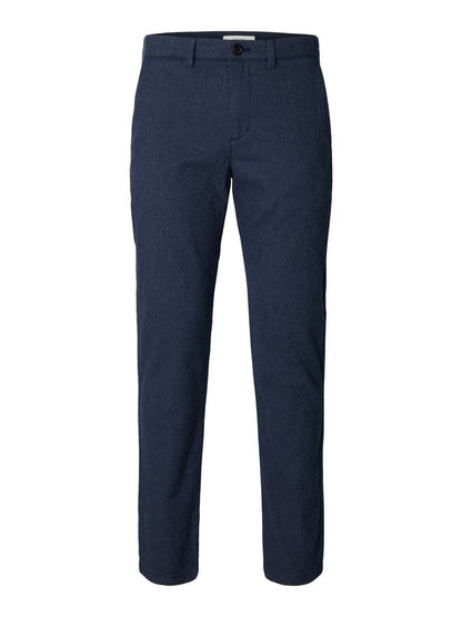 Selected Pants MILES BRUSHED - Navy