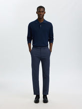 Selected Pants MILES BRUSHED - Navy