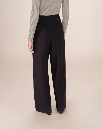 Grace &amp; Mila Pants SEPTIME - Navy - Boutique Adam &amp; Eve marque canadienne, marque québécoise