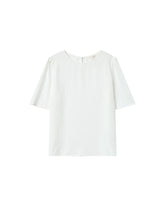 Grace & Mila - Blouse SHINE - Off white - Boutique Adam & Eve marque canadienne, marque québécoise