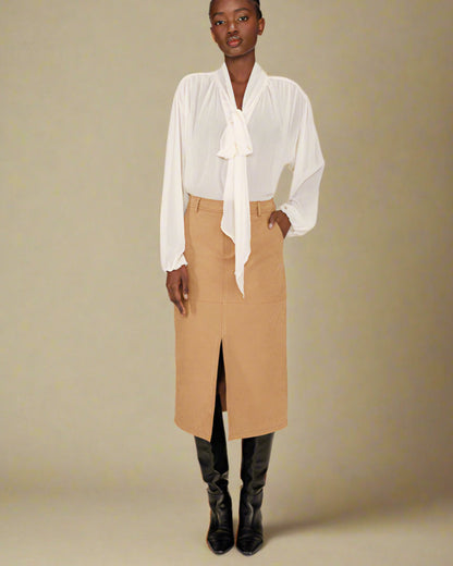 Grace &amp; Mila - Skirt SORRY - Boutique Adam &amp; Eve marque canadienne, marque québécoise