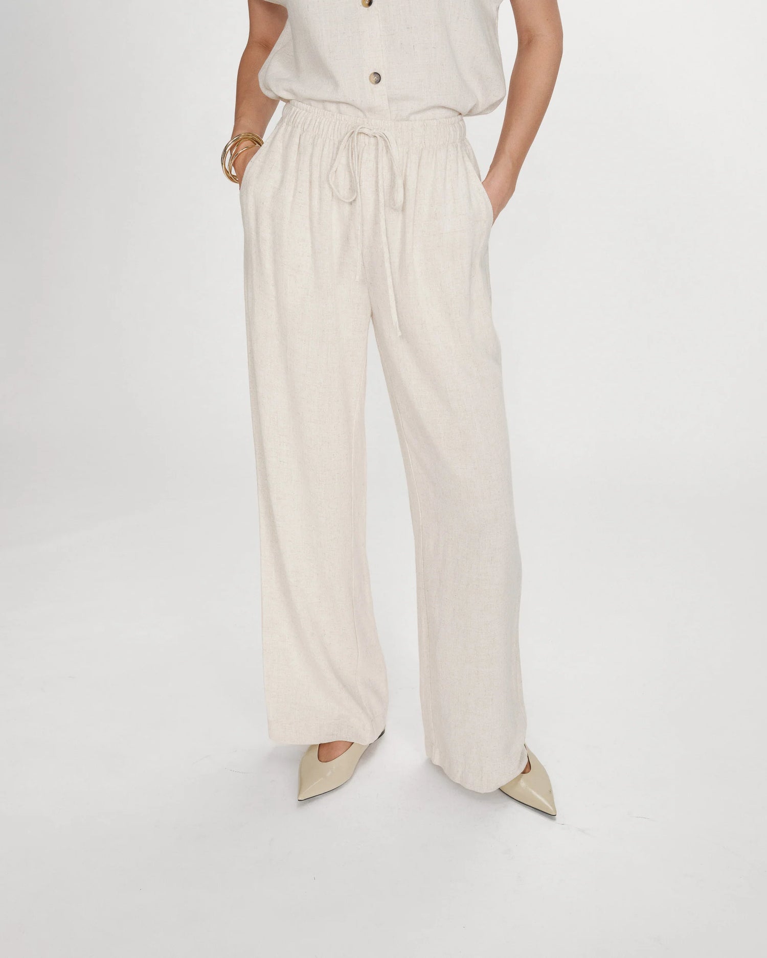 Grace &amp; Mila Pants RAVEN- Boutique Adam &amp; Eve marque canadienne, marque québécoise