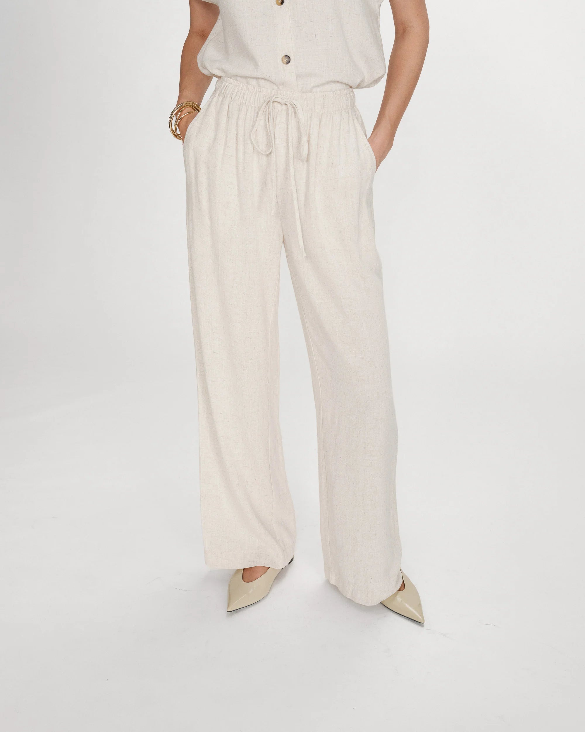 Grace &amp; Mila Pants RAVEN- Boutique Adam &amp; Eve marque canadienne, marque québécoise