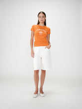 Grace & Mila T-shirt WRENLEY - Orange - Boutique Adam & Eve marque canadienne, marque québécoise