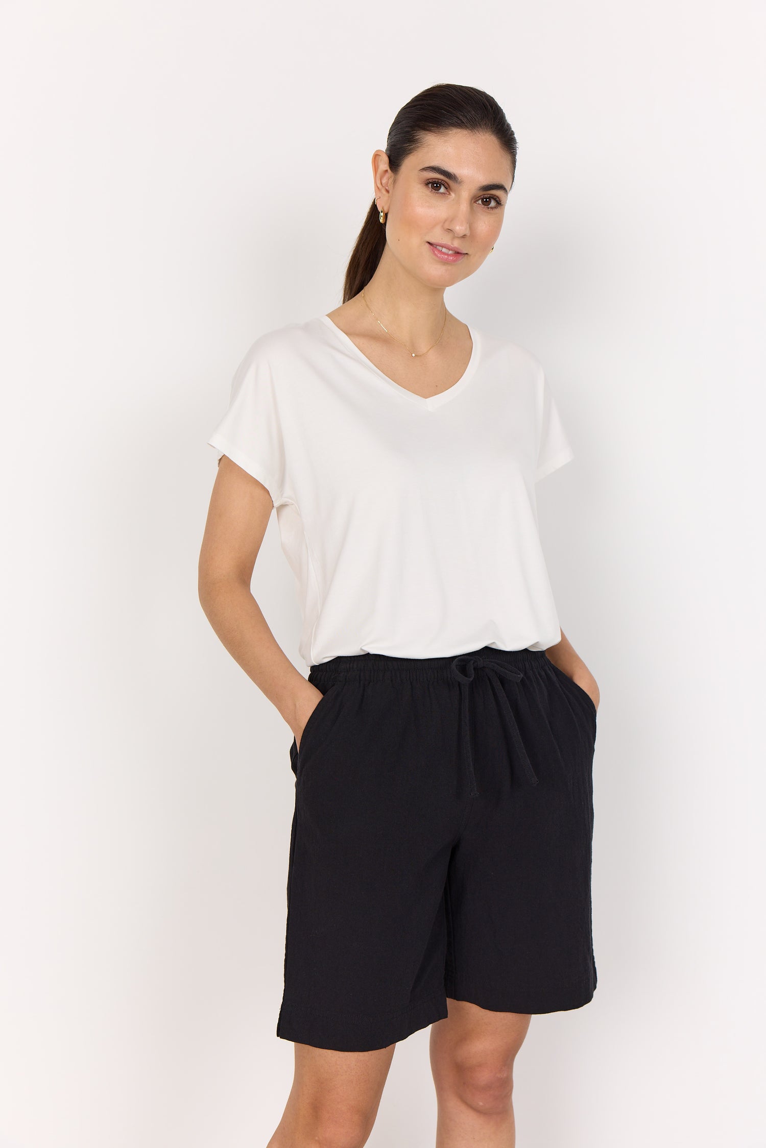 Soya concept - Shorts CISSIE 2 - Boutique Adam &amp; Eve marque canadienne, marque québécoise